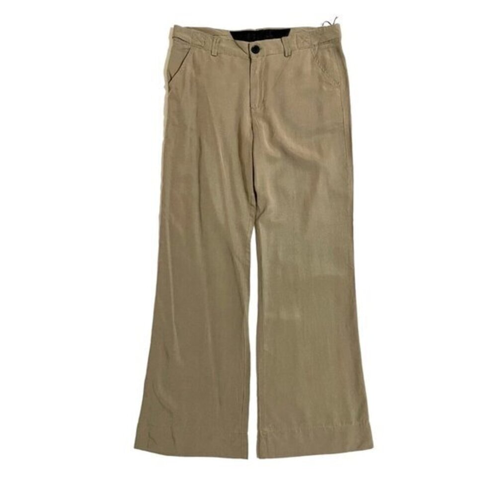 Joe's Pants Wide Leg Khaki Rayon Trousers Sz 30 NWT $295